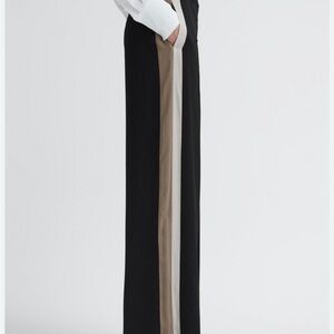 Women’s Reiss Black pants with side stripes